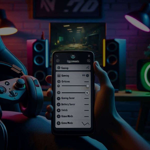 Quels sont les ajustements nécessaires pour optimiser un Motorola Moto G100 pour le jeu en ligne?