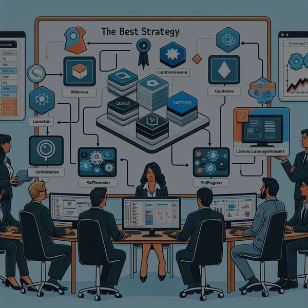 Quelle est la meilleure stratégie pour la gestion des licences logicielles dans une grande entreprise ?